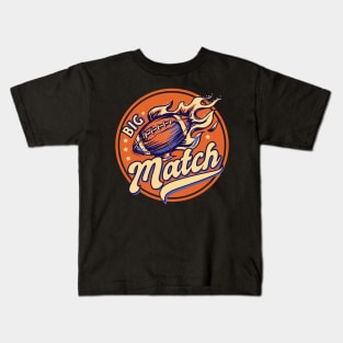 Big match American Football Kids T-Shirt